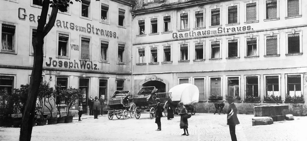 Die Geschichte vom Hotel Strauss Würzburg Geschichte - Hotel Strauss Würzburg